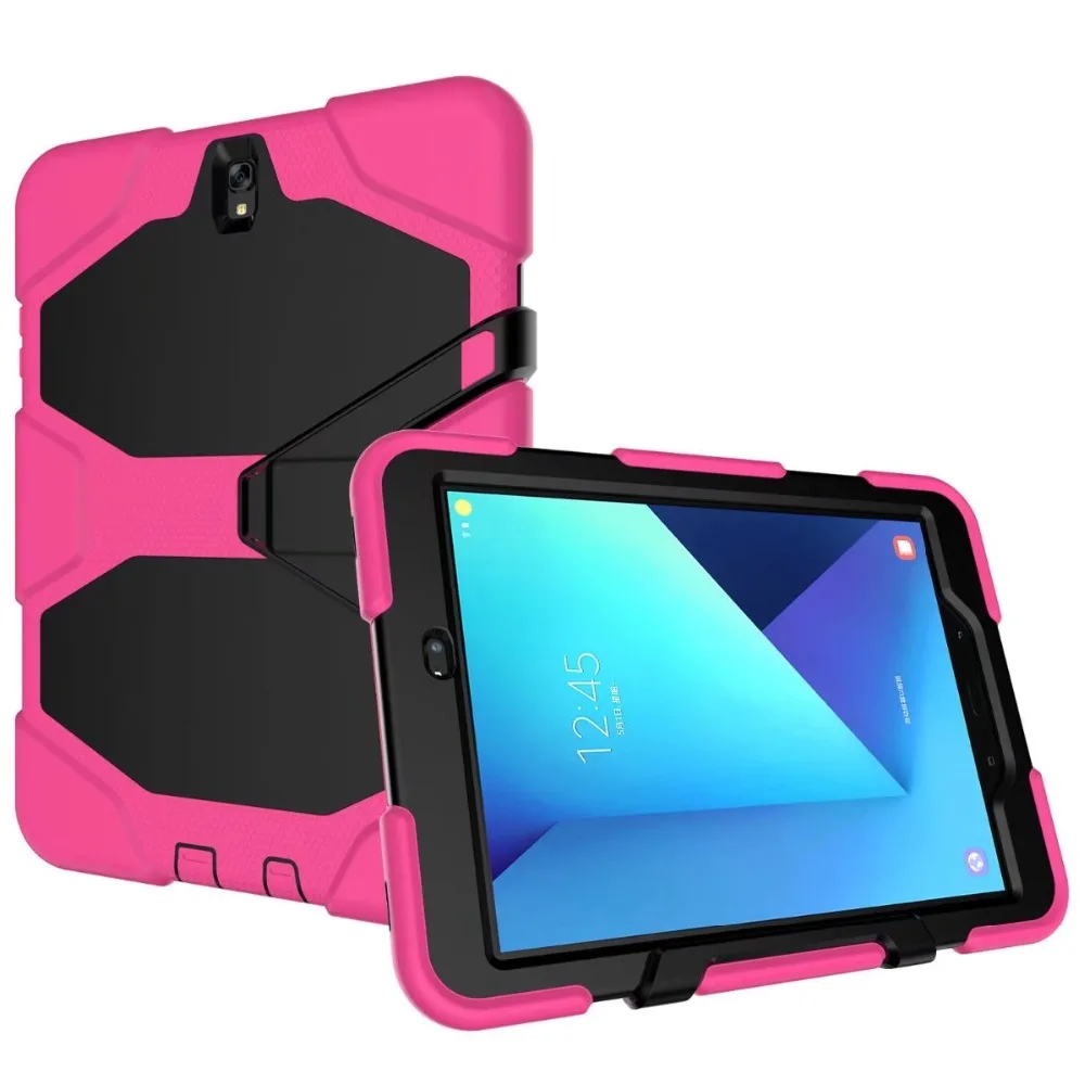 Для samsung GALAXY Tab A 8,0 Гибридный Жесткий ПК+ ТПУ резиновый защитный чехол для samsung GALAXY Tab A 8,0 T350 T351 SM-T355+ ручка