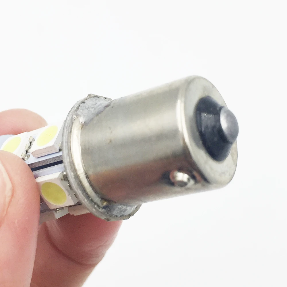 YSY 200 шт. 12 В 24 S25 1156 BAU15S P21/5 Вт 13 SMD 5050 Автомобильные светодиодные указатели поворота