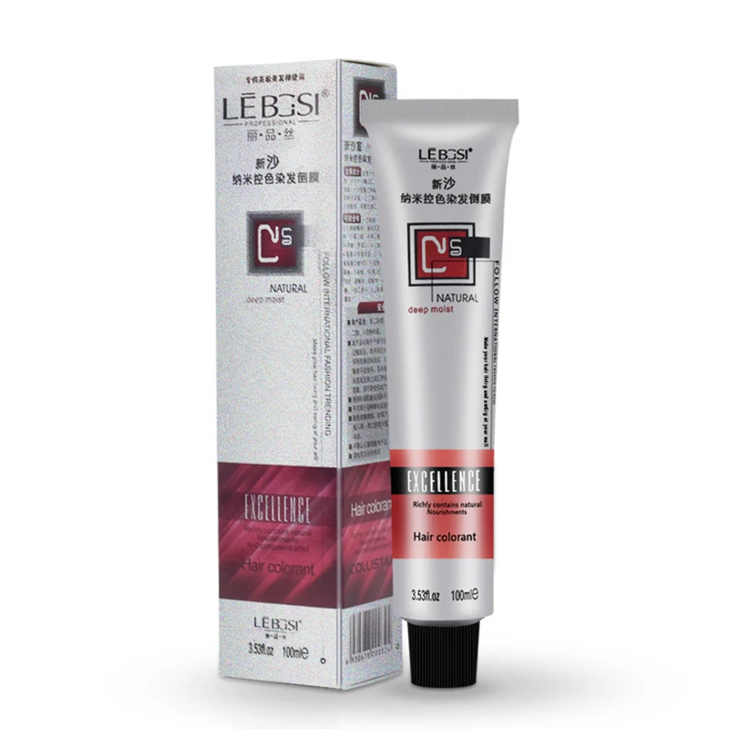 

100ml hair dye hair cream single dye paste hair salon single color cream hair cream hair dye smell small