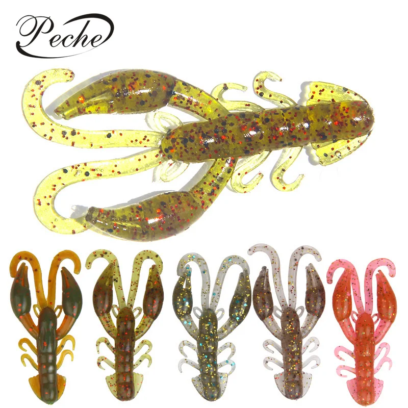 5 шт./партия мягкие искусственные приманки для рыбалки | Спорт и развлечения