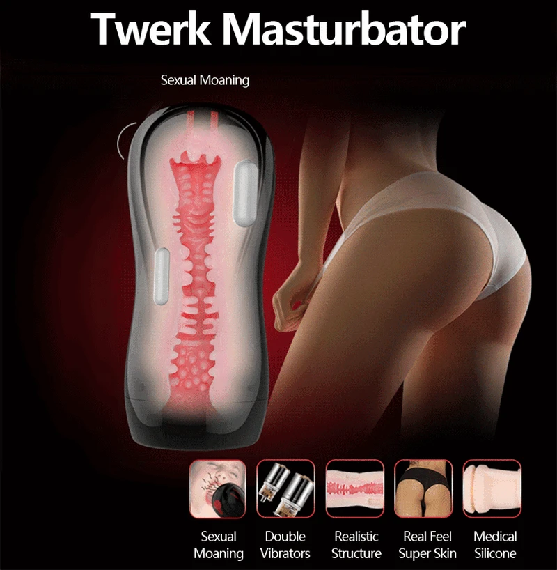 Электрический хип мужской автоматический мастурбатор реалистичный влагалище