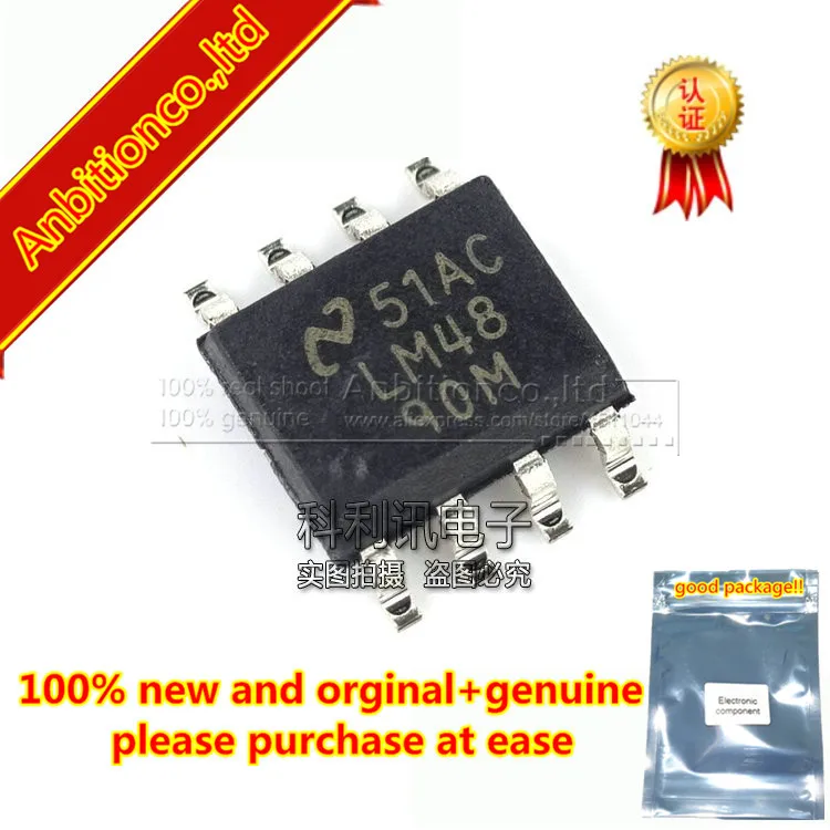 Новый и оригинальный усилитель мощности звука LM4890MX SOP8 1 Вт LM4890M 100% 10 шт. | Мобильные