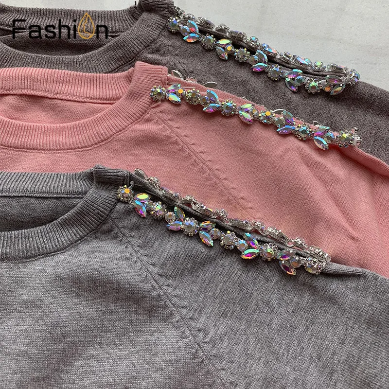 Женский свитер костюм и комплекты Модный повседневный спортивный из 2 предметов