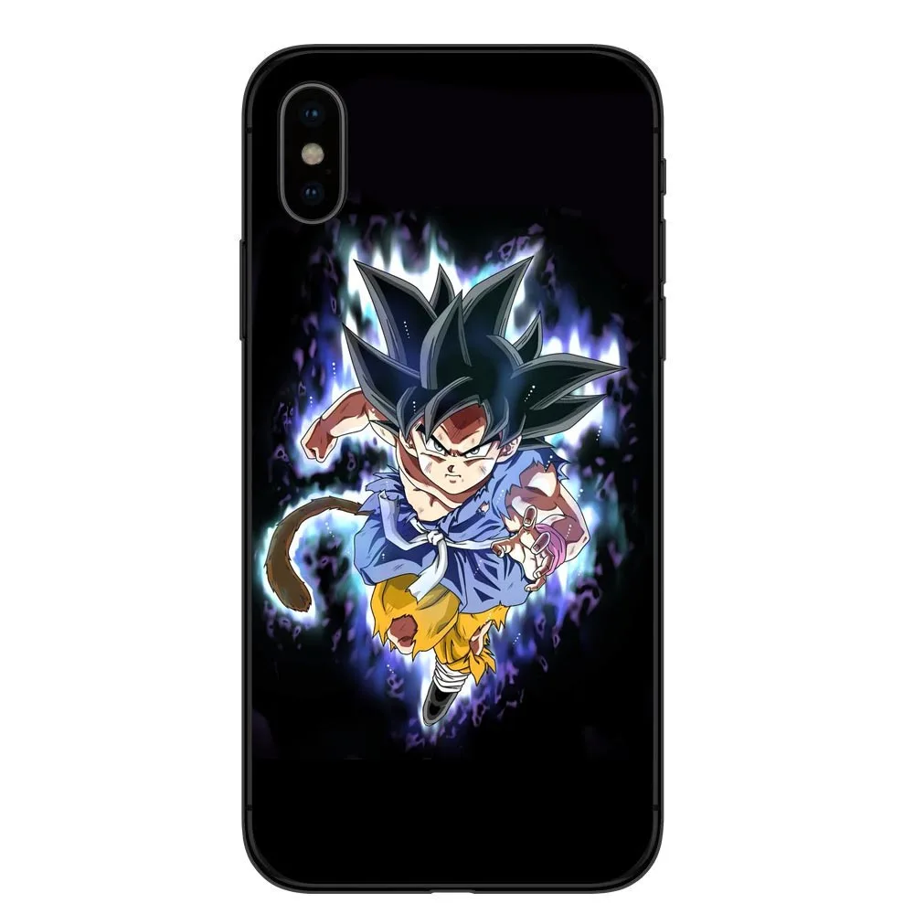 TPU Чехол для телефона с Dragon Ball; Dragonball z Мягкий ТПУ чехол для телефона для iPhone X 10 чехол Гоку для iPhone 5S, se, 6, 6 s Plus, 7, 7 Plus, 8, 8Plus - Цвет: TPU