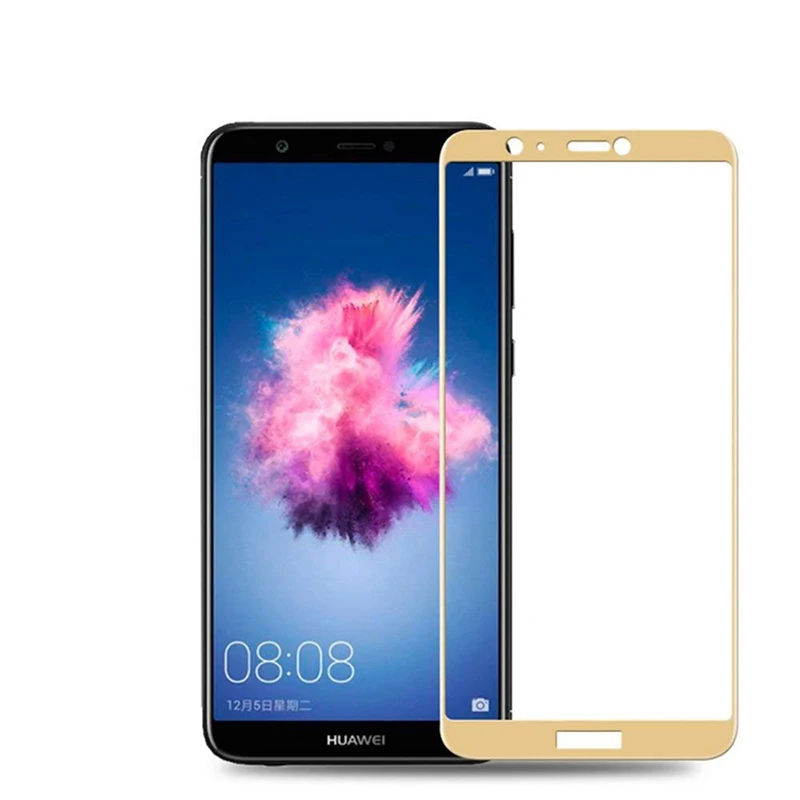 Защитное стекло закаленное для Huawei P Smart полная защита экрана 9H Smarthpones|Защитные