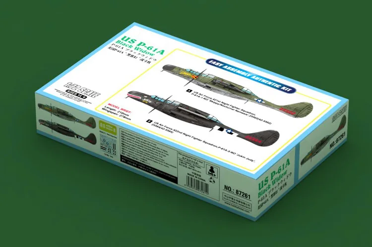 Труба 1/72 американская P 61A модель сборки самолета|assembly model|model assembly1/72 trumpeter |
