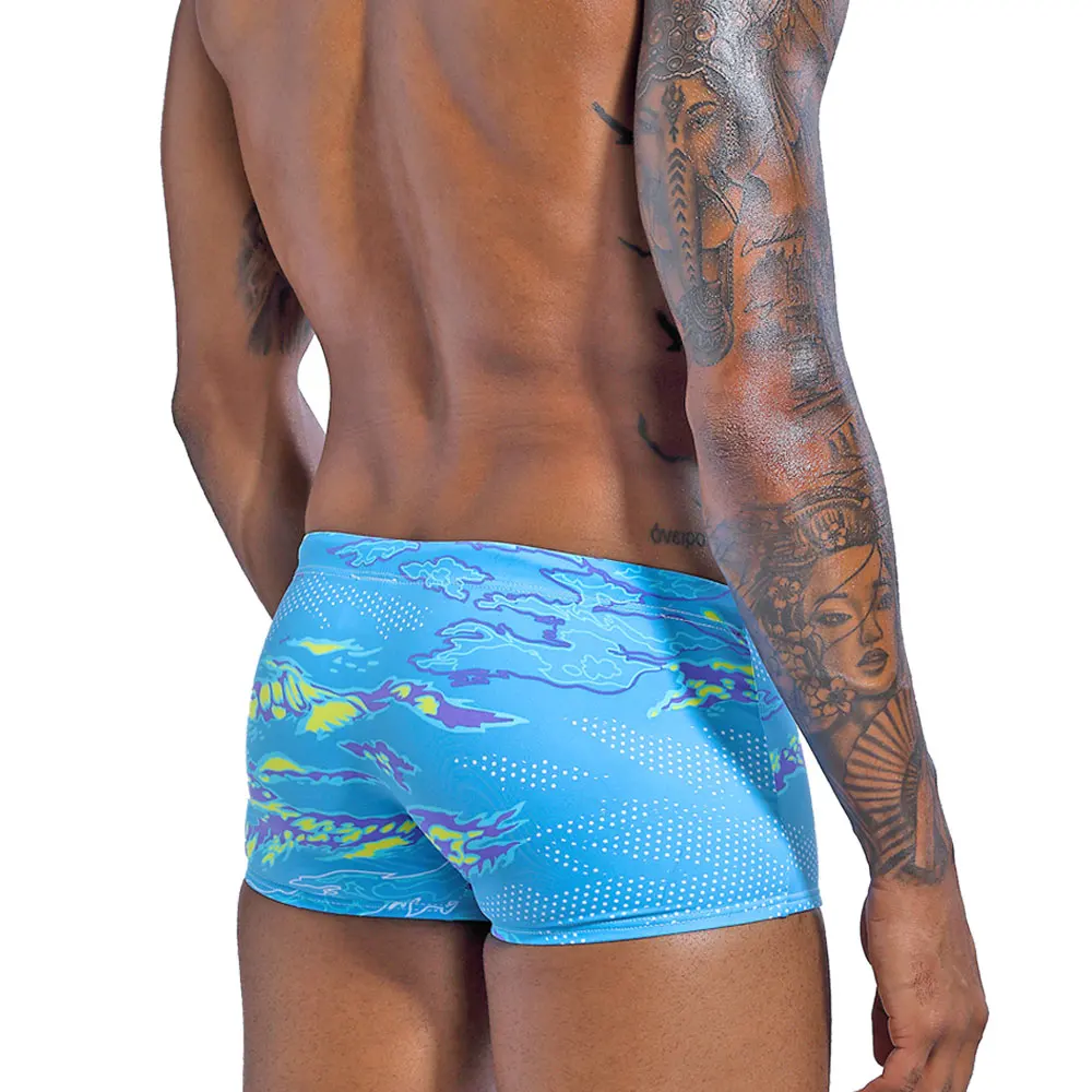 Мужская одежда для плавания боксеры мужские Летние плавки с низкой посадкой