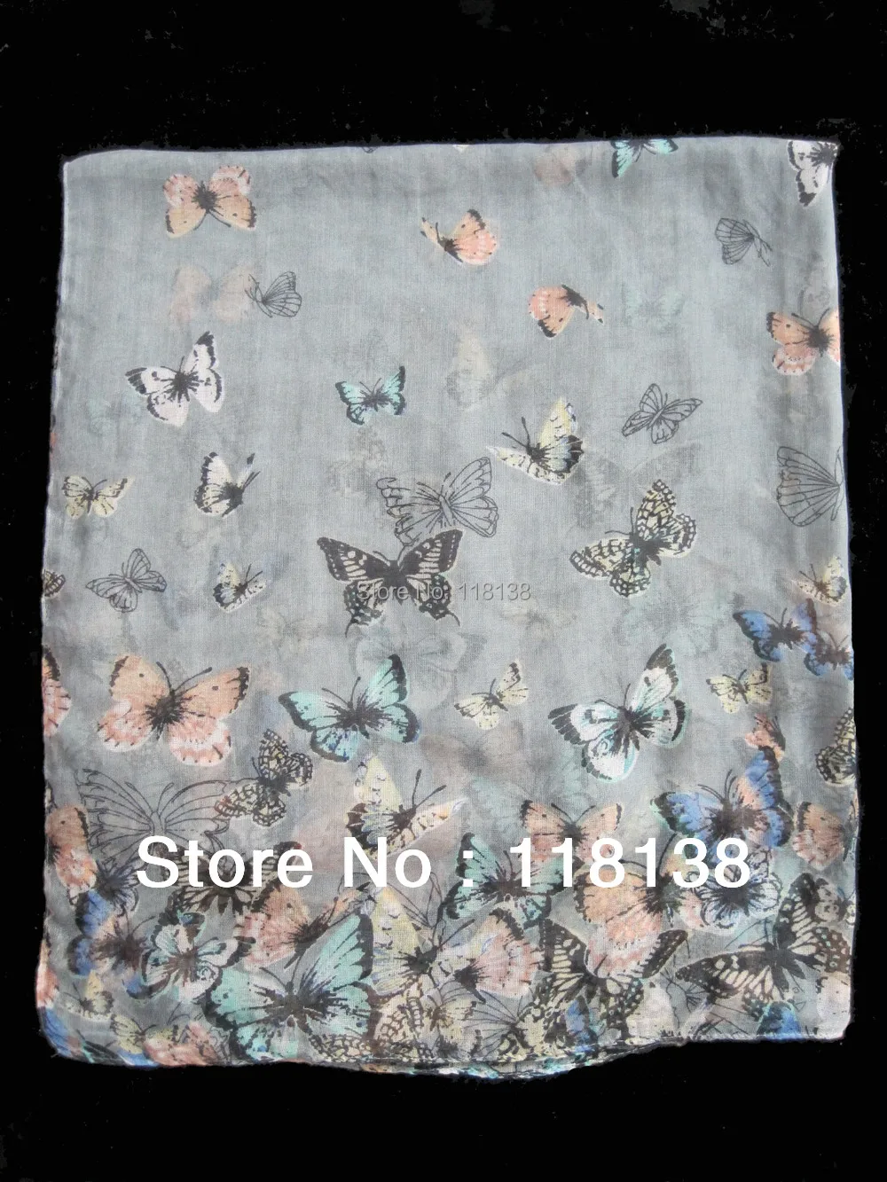 Модная женская мягкая шаль в виде бабочек 180*80 см бесплатная доставка |