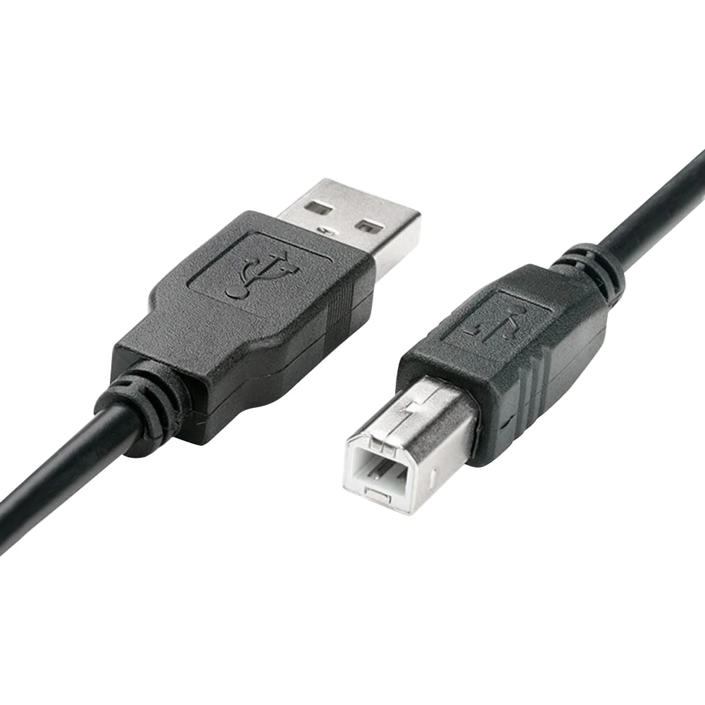 Кабель высокоскоростной AM к BM данных черный принтер этикеток ЦАП USB принтер USB 2,0 Принтер шнур сканера 1 м/3.28ft