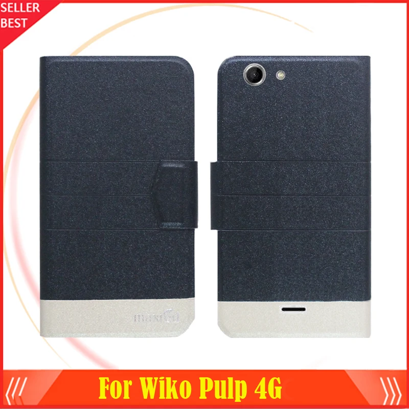 5 цветов горячей! Чехол Wiko pulp 4G телефонный чехол кожаный Прямая поставка с завода