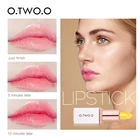 O.TWO.O, розовый гигиенический увлажняющий питательный Желейный бальзам для губ, меняющий цвет при температуре, антивозрастной макияж, Уход за губами