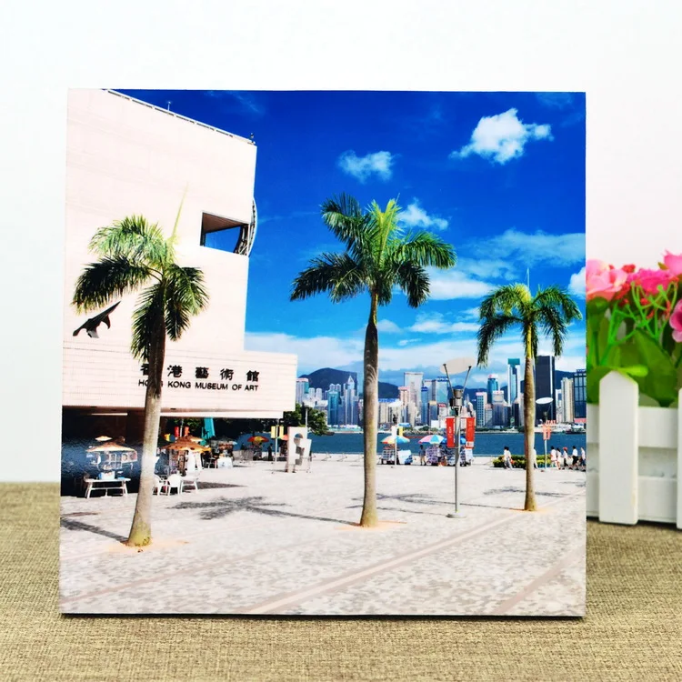 20x20 см квадратная простая деревянная рамка DIY печать фотографий подвесная