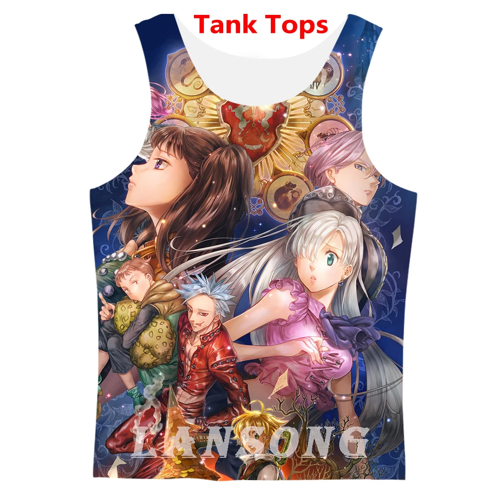 Nanatsu no taizai 3d печати hoody/футболка/Толстовка/брюки для девочек мужчин веселое Harajuku
