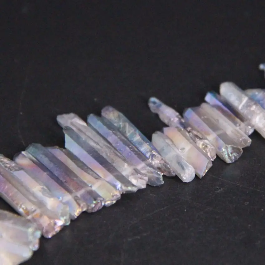 Бусины россыпью из сплава радуги и титана 15 5 дюйма|loose beads|crystal stickdiy jewelry making |
