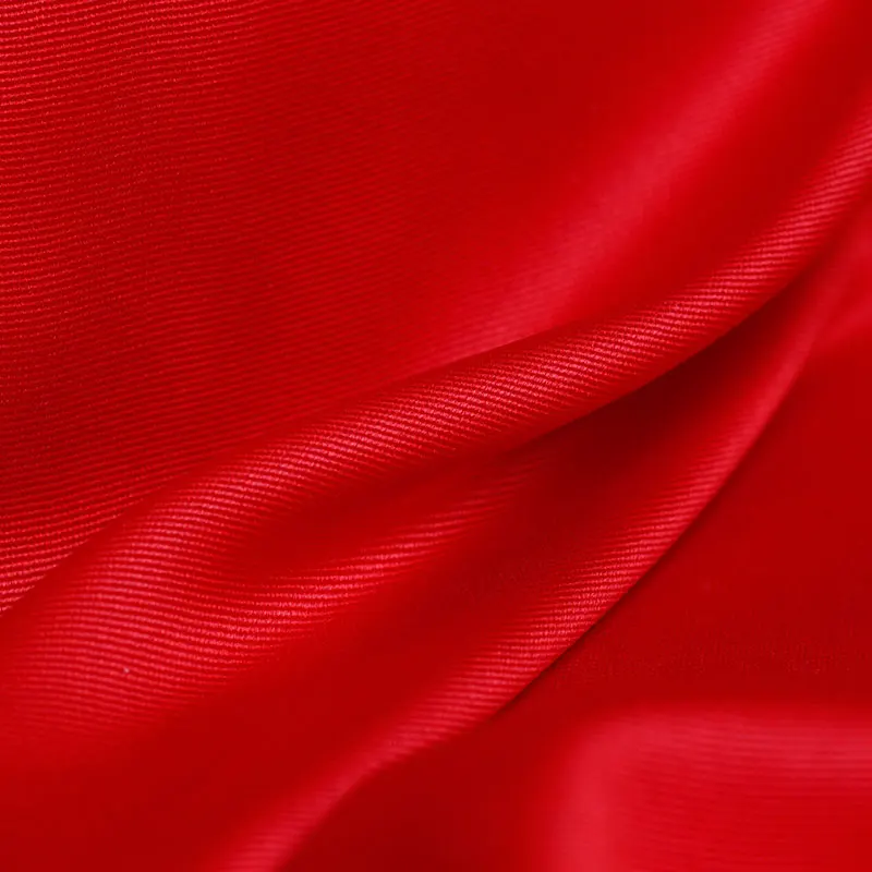 Pearlsilk 20momme красный цвет мягкий крепдешин тутового шелка материалы рубашка платье DIY Одежда ткани