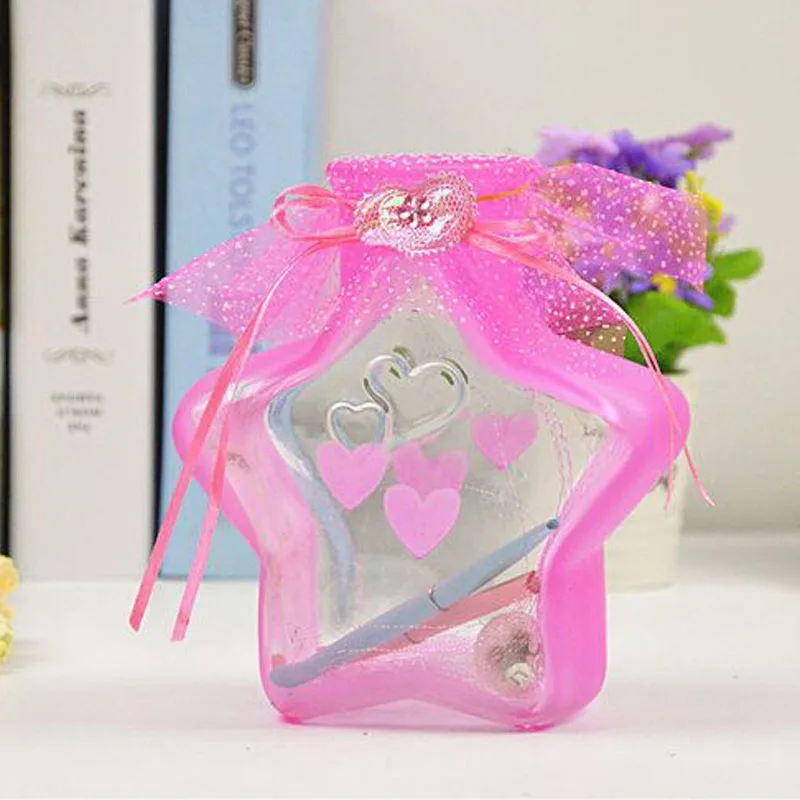 Стеклянная бутылка морской звезды для домашнего свадебного фестиваля украшения