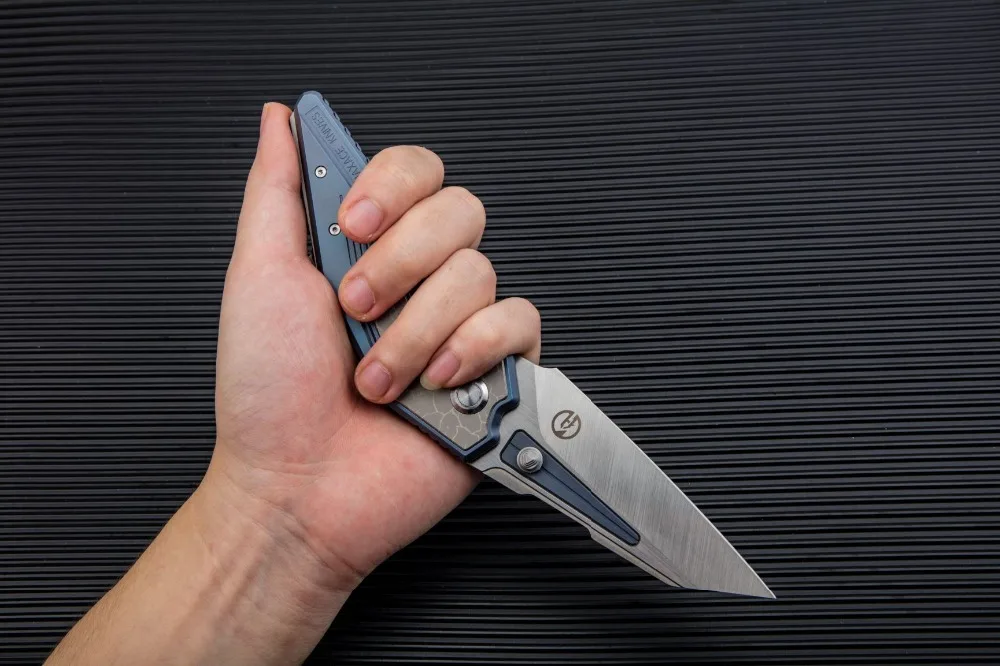 Maxace Zerg складной нож M390 лезвие титановая вставка