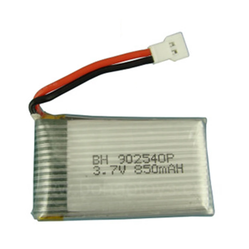 Литий-полимерный аккумулятор 3 7 в 850 мА · ч Syma X5C Flygt special Lipo 902540 | Игрушки и хобби