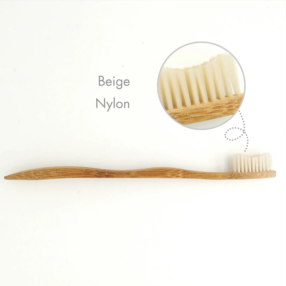 OEM Сервис Пользовательский логотип печатная очень мягкая бамбуковая зубная