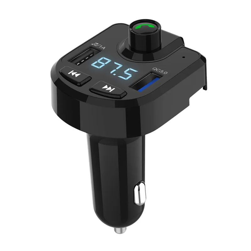 JaJaBor FM передатчик беспроводная связь Bluetooth автомобильный комплект двойной USB