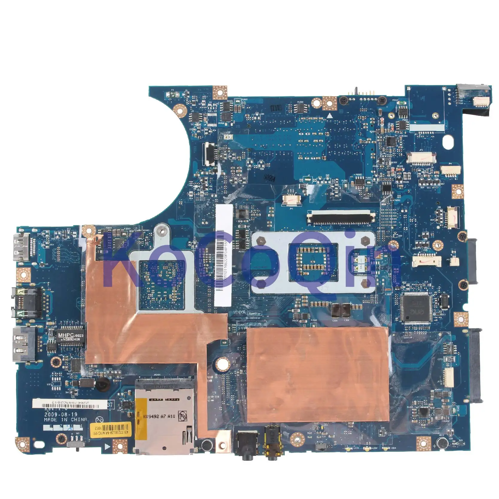 KoCoQin материнская плата для ноутбука LENOVO Ideapad Y550P NIWBA LA-5371P 11011662 HM55 N10P-GS-A2 | Компьютеры