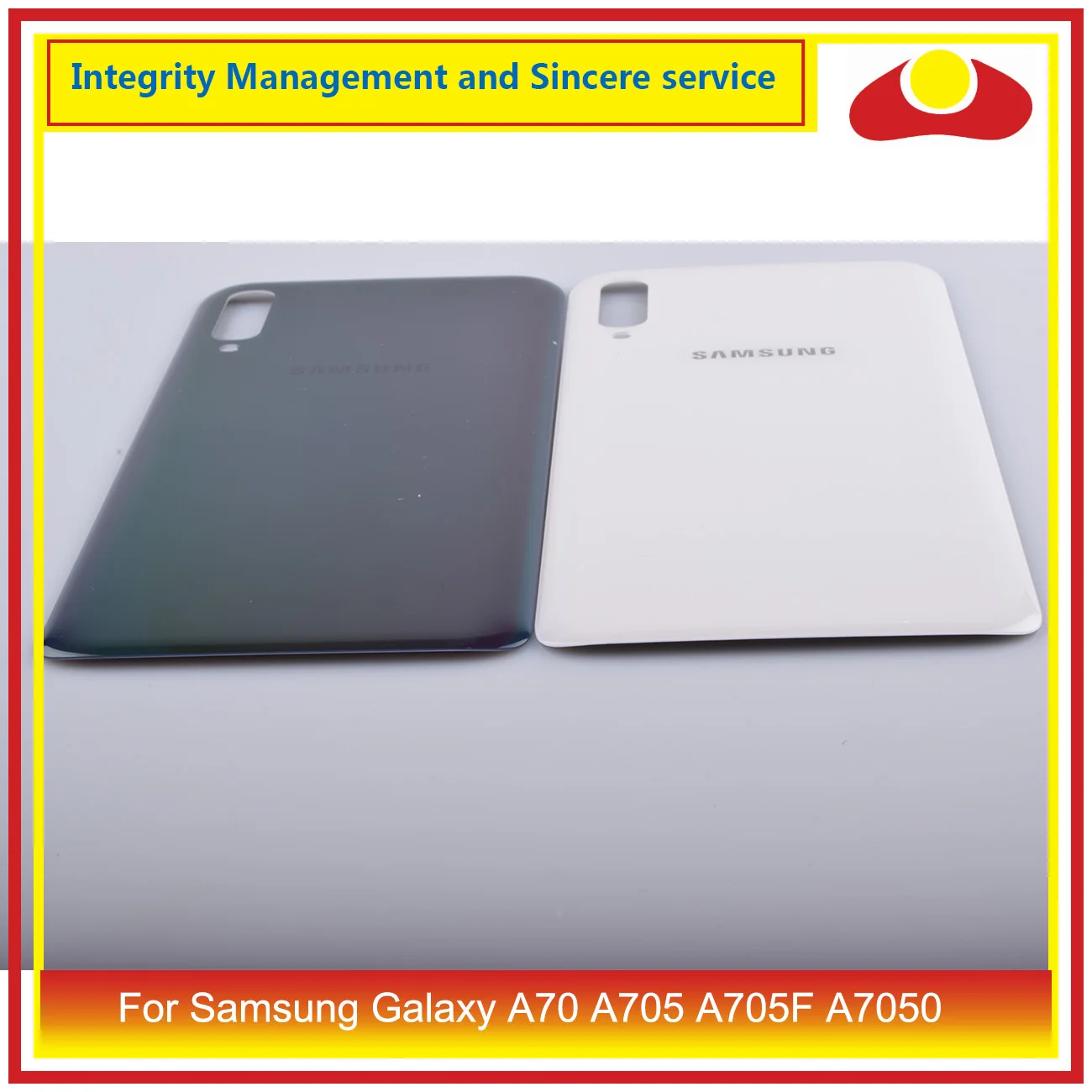 Для samsung Galaxy A70 A705 SM-A705F SM-A7050 корпус батарея Дверь заднее стекло чехол Корпус Корпуса A70 A705 Замена