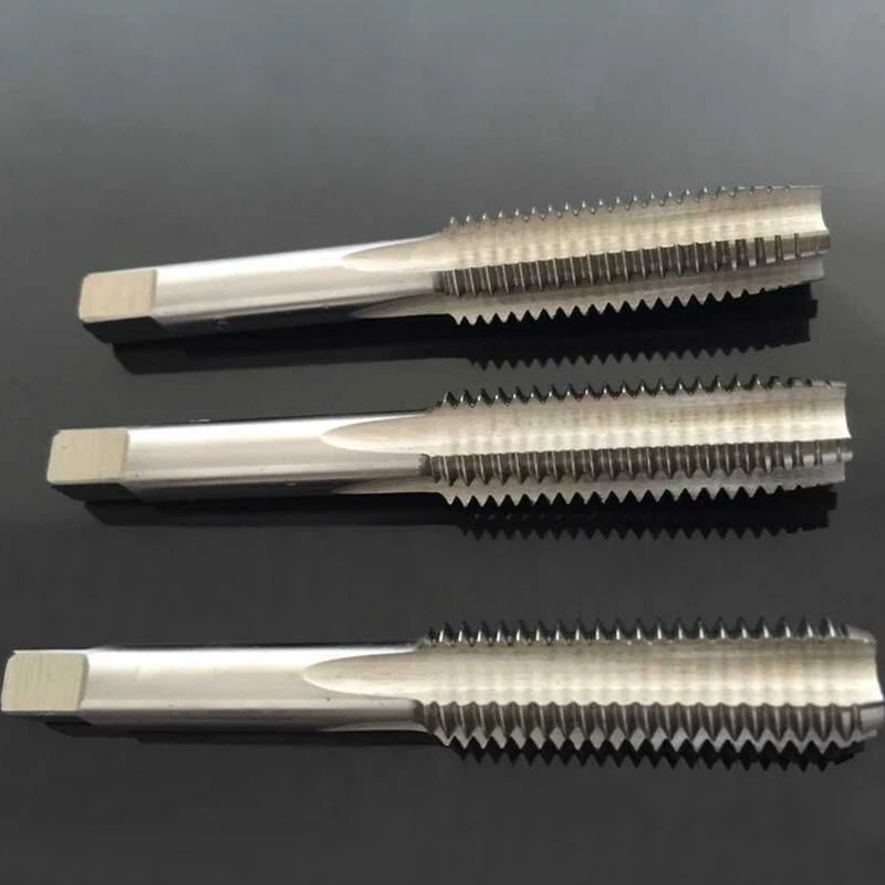 

3Pcs/Lot M3/M4/M5/M6/M8 HSS Right Hand Thread Tap Screw Tap Metric Plug Hand Tap Hand Tools