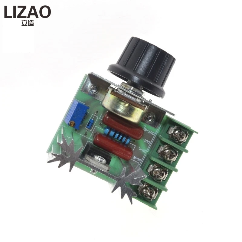 Электронный модуль регулятора напряжения SCR 2000 Вт 220 В переменного тока контроль