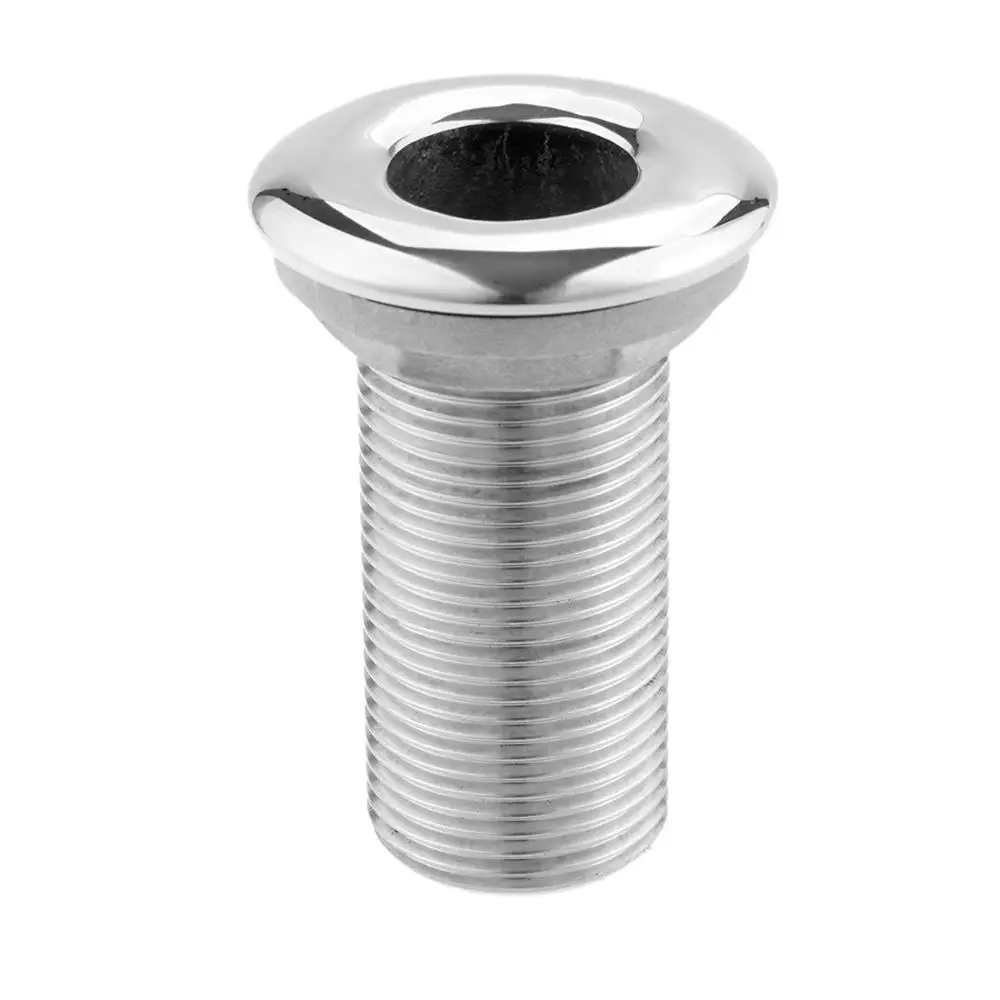 

1" Boat Thru HullFitting Marine Hose Barb Connector Stainless Steel