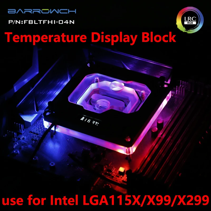 Радиатор водяного охлаждения блок процессора для INTEL LGA1150/1151/1155/1156/X99/X299 RGB Aurora