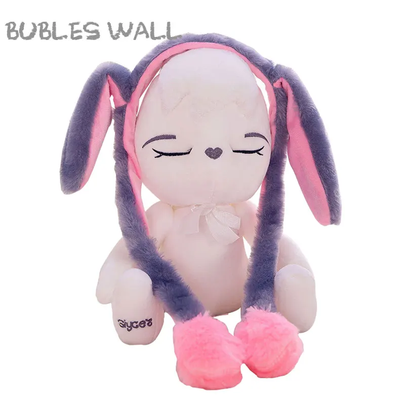 Bubles настенная подвижная Шляпа Кролик Плюшевые Уши игрушки милые подушки