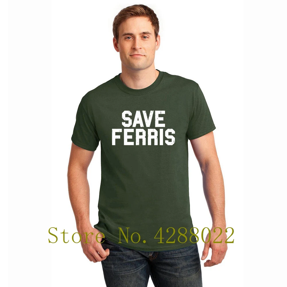Save Ferris футболка для мужчин короткий рукав досуг Crazy футболки одежда Hombre большой