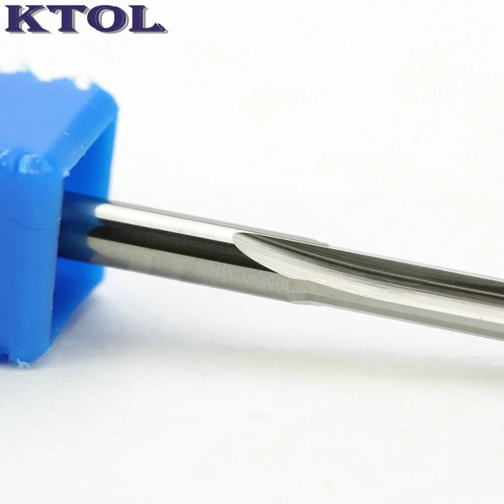 3.175X22mm чистая отделка 2 флейты прямой резак горячее предложение 10 шт. слот фрезы