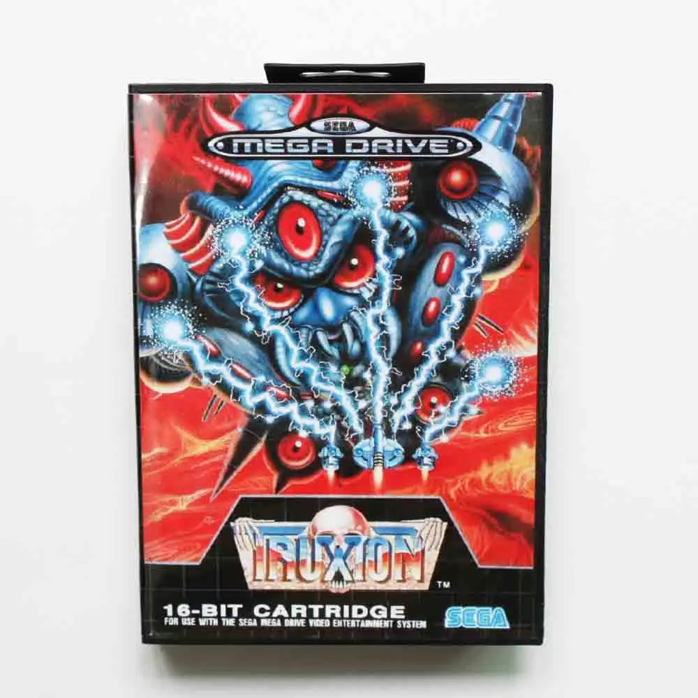 Игровой картридж truкстон 16 бит игровая карта MD с розничной коробкой для Sega Mega Drive |