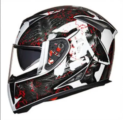 A13 GXT мотоциклетный шлем для мужчин полное лицо Casco Moto шлемы двойной козырек гоночный шлем для мотокросса модульный мотоциклетный шлем - Цвет: A13