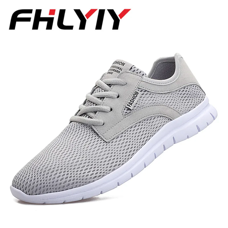 Обувь из сетчатого материала для Для мужчин выработать черного цвета на шнуровке