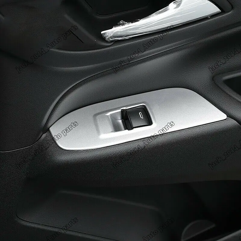 Подходит для Chevrolet Equinox 2017 2018 хромированная панель переключателя окон автомобиля