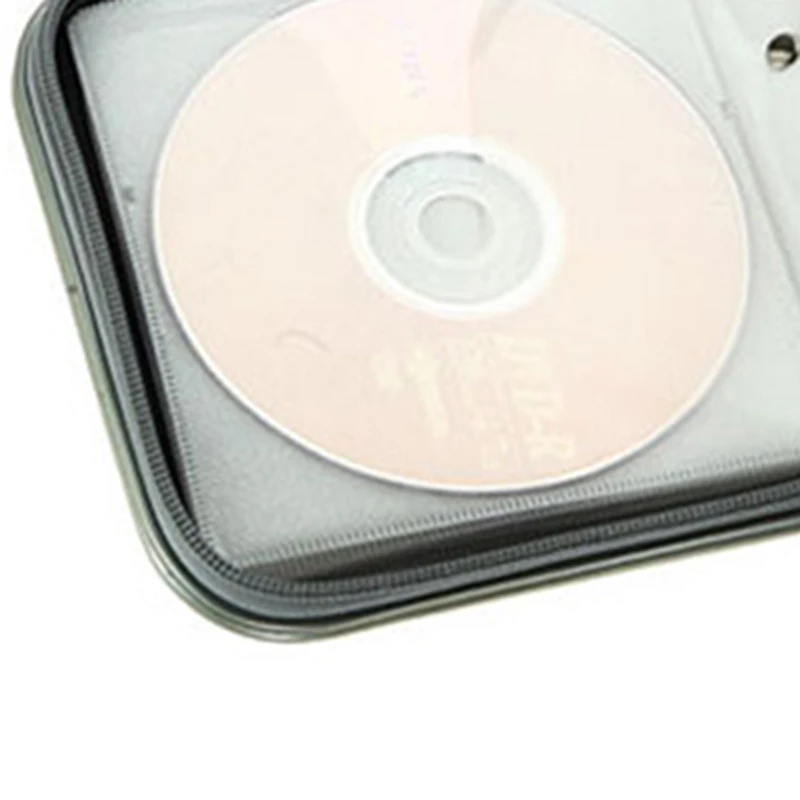 LEORY портативный 40 dics CD DVD чехол альбом коробка для хранения Органайзер держатель рукав жесткий мешок CD кошелек на молнии