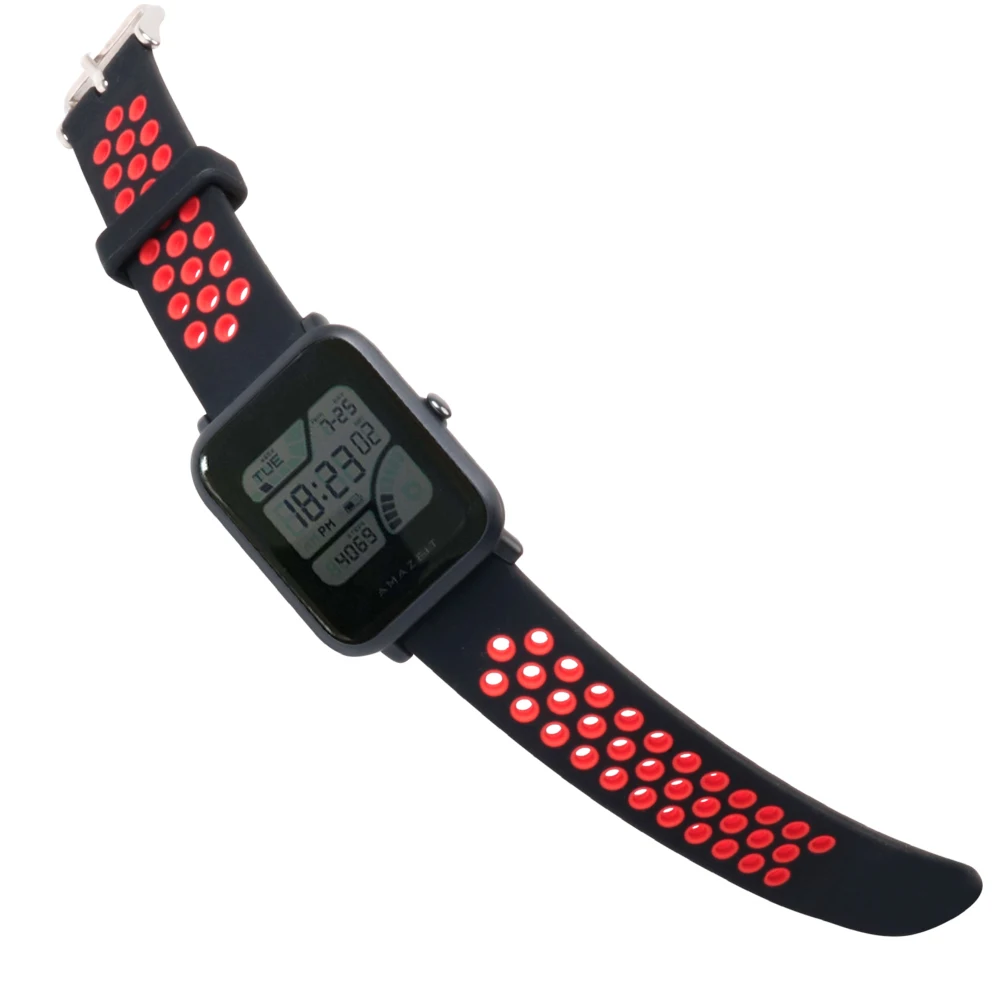 Ремешок для часов Amazfit Bip BIT PACE Lite 20 мм дышащий Молодежный спортивный|strap watch