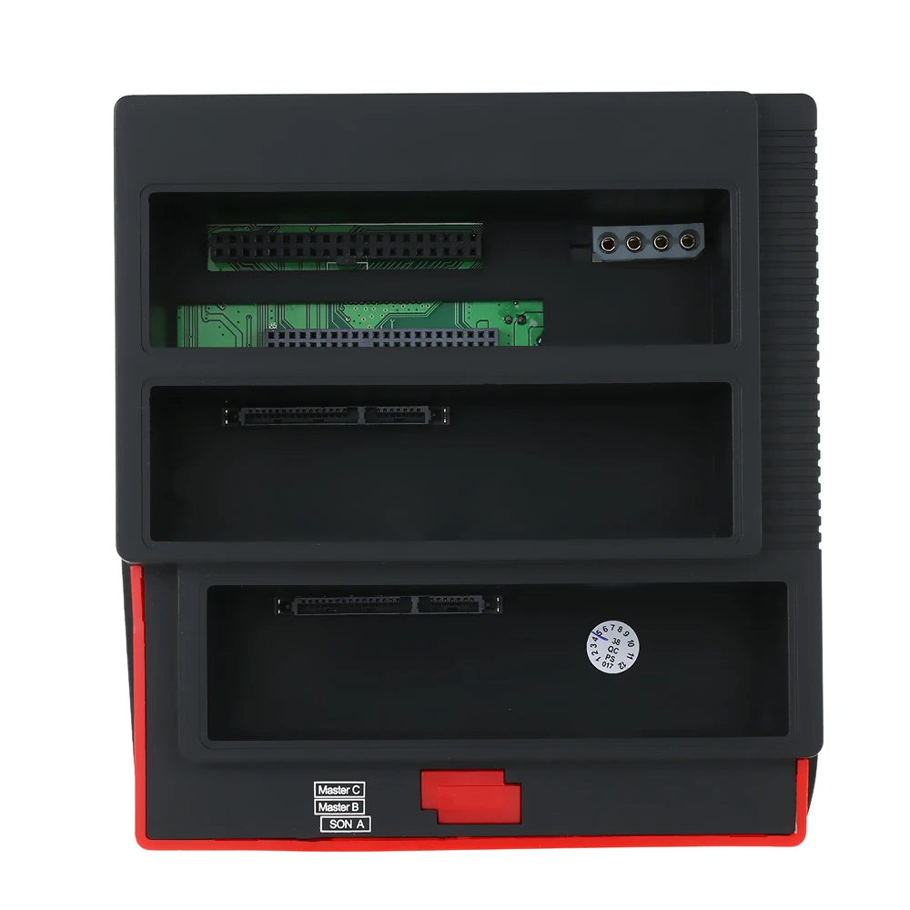 Многофункциональный 2," /3,5" USB 3,0-2 порта SATA 1 порт IDE Внешний жесткий диск Док-станция кардридер USB3.0 концентратор с OTB/OTC автономный клон/Дубликатор EU Plug 6 ТБ