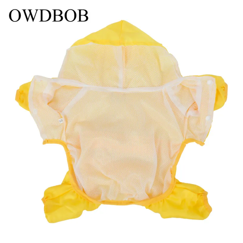 OWDBOB плащ для собак, домашних животных, собак, щенков, водонепроницаемая куртка, костюмы, плащ-дождевик со светоотражающими полосками, одежда, камуфляжный плащ, Повседневные Товары для домашних животных