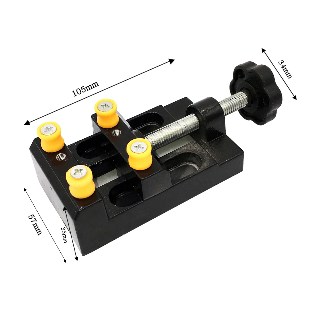 Мини зажим Настольный верстак тиски булавка ручная дрель с 20 шт. твист сверла для