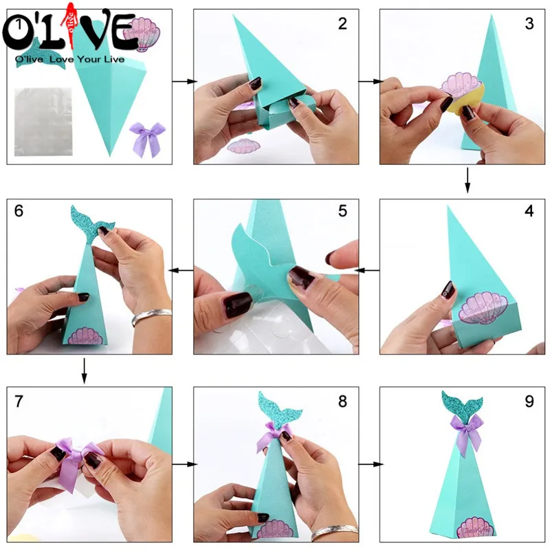 20 шт. бумажные Бонни с треугольниками | Дом и сад