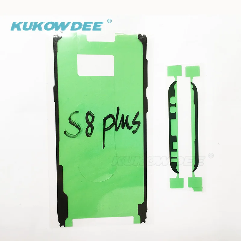 5 шт. клейкая лента для Samsung Galaxy S5 S6 edge Plus S7 S8 S9 Plus|Наклейки телефонов| |