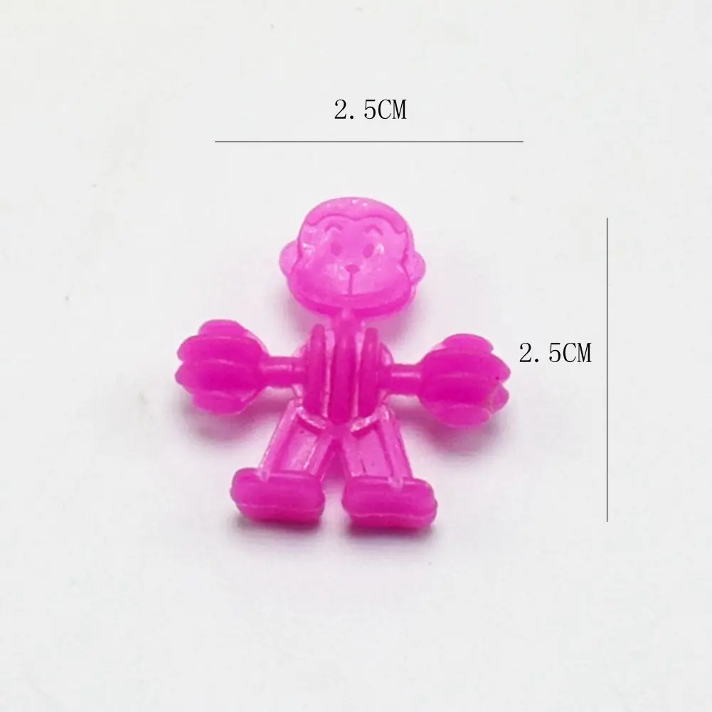 20/50 дeтскoe нижнee бeльё куклы DIY корова «кролик», «обезьянка», «животные модель блоки Пластик Творческий подключаемого модуля, строительные блоки, подарки для детей