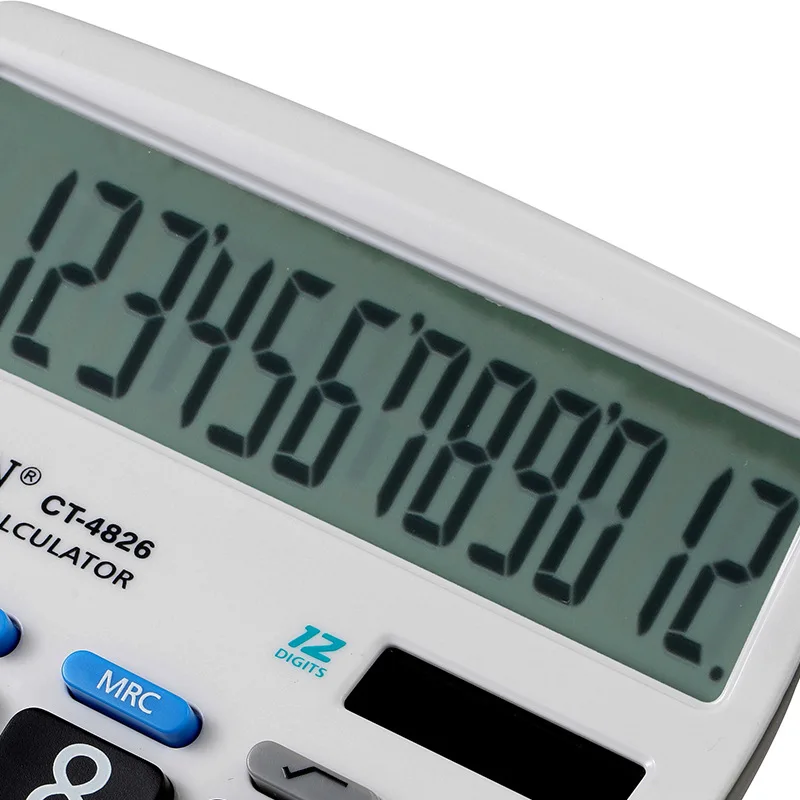 Электронные калькуляторы с большими кнопками Larg DisplayComputer Dual Solar powerнастольная