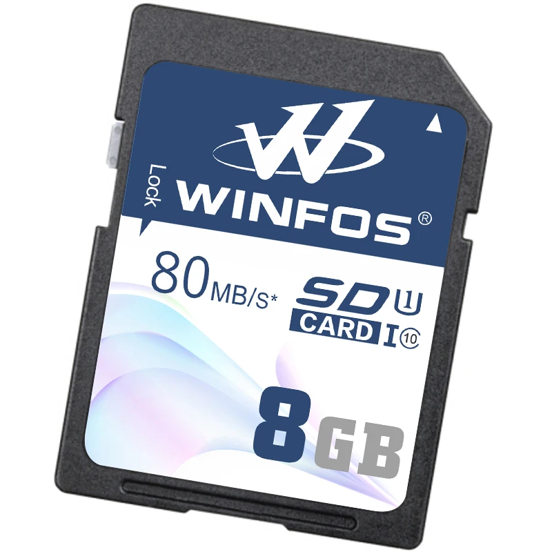 SD карта памяти Winfos 128 ГБ 64 32 класс 10 8 16 ГБ|Карты памяти| |