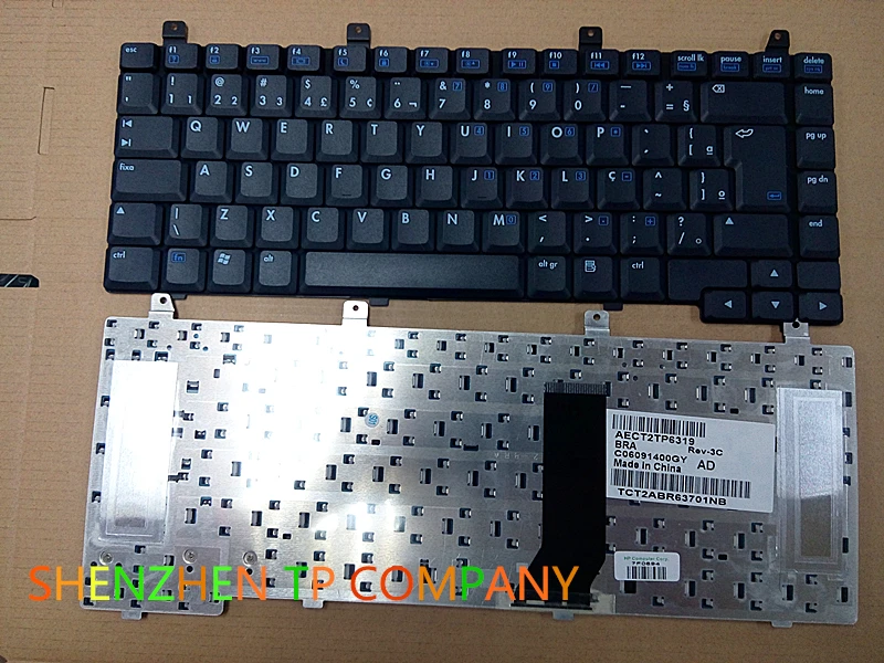 Совершенно новая клавиатура для HP ZE2000 ZE2100 ZE2200 DV5000 ZE5000 DV5200 BR Версия бразильская Клавиатура для ноутбука