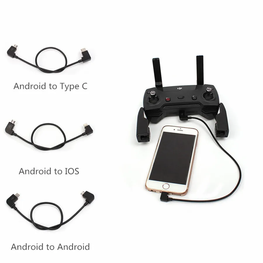 Sunnylife Spark Mavic Air Pro Mini пульт дистанционного управления кабель для передачи данных