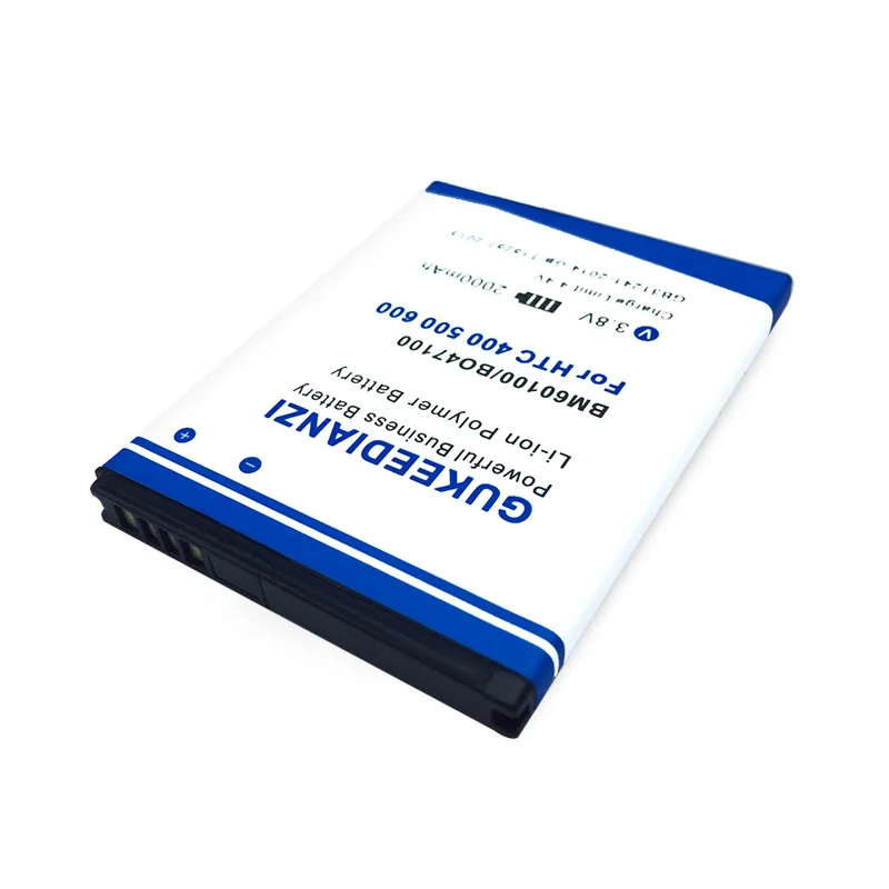 Аккумулятор GUKEEDIANZI для HTC Desire 400 500 600 Dual SIM 609d 5088 5060 C525c C525E T528 T606W T608T 2000mAh BM60100 BO47100 |